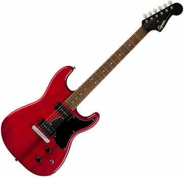 Guitare électrique Fender Squier Paranormal Strat-O-Sonic Crimson Red Transparent - 1
