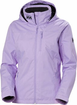Giacca Helly Hansen Women's Crew Hooded Midlayer Giacca Heather S - 1