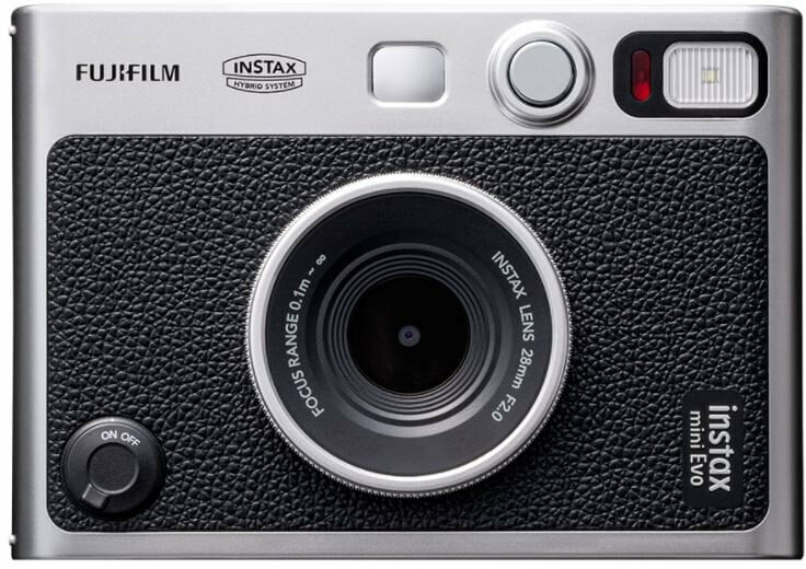 Instant fényképezőgép Fujifilm Instax Mini EVO C Black