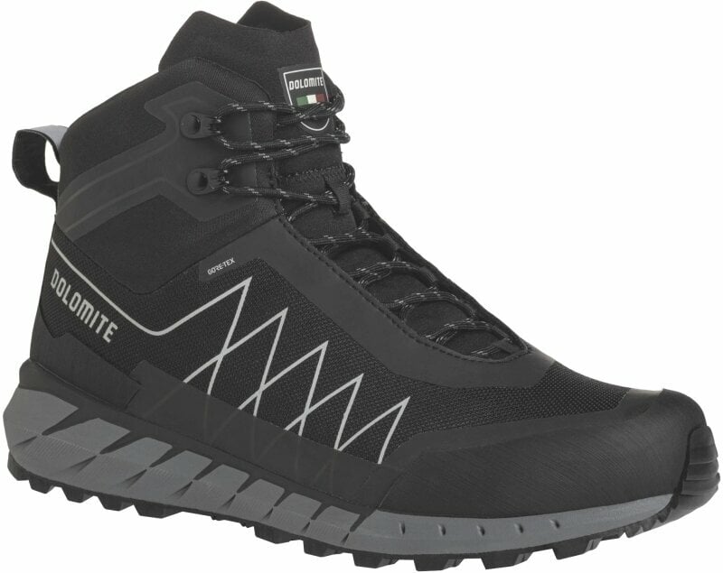 Heren outdoorschoenen Dolomite Croda Nera Hi GORE-TEX Shoe Black 44 Heren outdoorschoenen