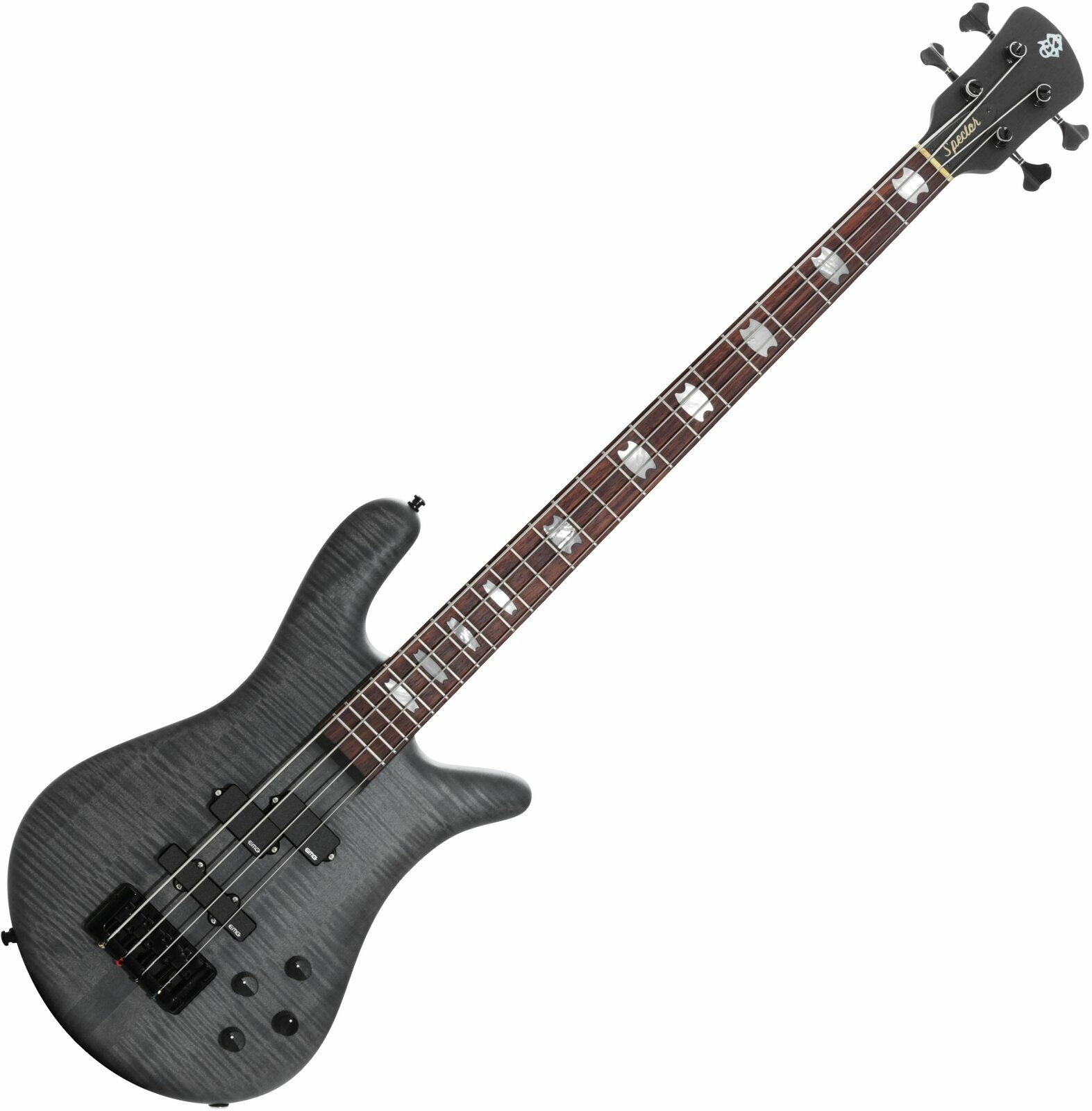 4-string Bassguitar Spector Euro LX 4 Trans Black Stain Matte