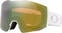 Smučarska očala Oakley Fall Line M 71037300 White Leopard/Prizm Sage Gold Iridium Smučarska očala