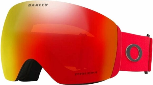 Ski Brillen Oakley Flight Deck L 7050D600 Matte Redline/Prizm Torch Iridium Ski Brillen - 1