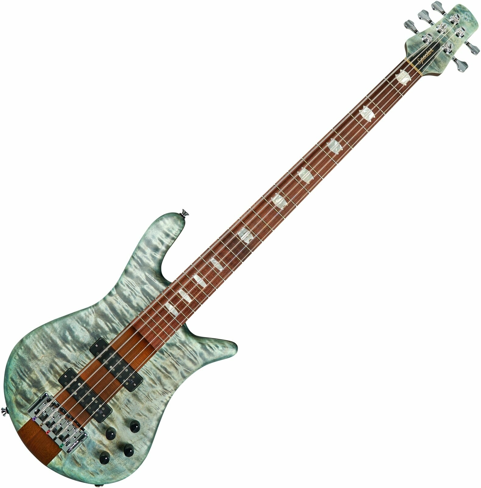 5-string Bassguitar Spector Euro 5 RST LTD Turquoise Tide Matte