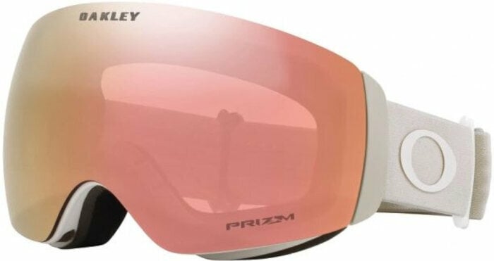 Lyžařské brýle Oakley Flight Deck M 7064E000 Matte Cool Grey/Prizm Rose Gold Iridium Lyžařské brýle