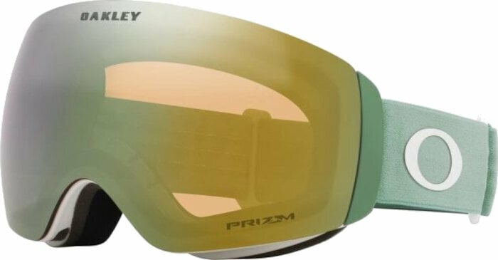 Ochelari pentru schi Oakley Flight Deck M 7064E200 Matte Jade/Prizm Sage Gold Iridium Ochelari pentru schi