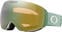 Lyžiarske okuliare Oakley Flight Deck M 7064E200 Matte Jade/Prizm Sage Gold Iridium Lyžiarske okuliare