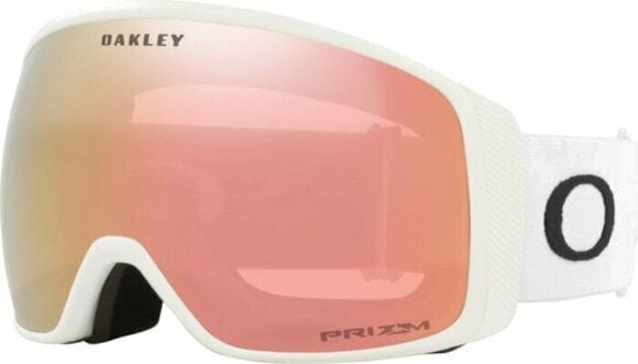 Masques de ski Oakley Flight Tracker L 71046200 Matte White/Prizm Rose Gold Iridium Masques de ski - 1