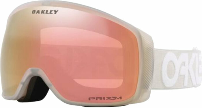 Occhiali da sci Oakley Flight Tracker M 71056500 Matte B1B Cool Grey/Prizm Rose Gold Iridium Occhiali da sci