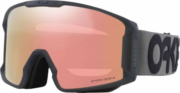 Goggles Σκι Oakley Line Miner L 7070E801 Matte B1B Forged Iron/Prizm Rose Gold Iridium Goggles Σκι