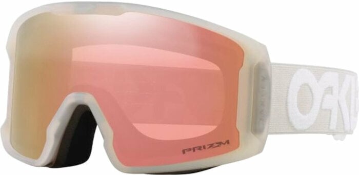 Lyžařské brýle Oakley Line Miner M 70937800 Matte B1B Cool Grey/Prizm Rose Gold Iridium Lyžařské brýle