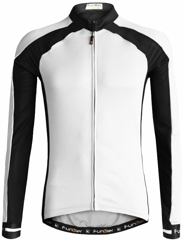 Maillot de ciclismo Funkier Firenze-LW Jersey White L