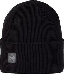 Ski Mütze Buff Crossknit Beanie Solid Black UNI Ski Mütze