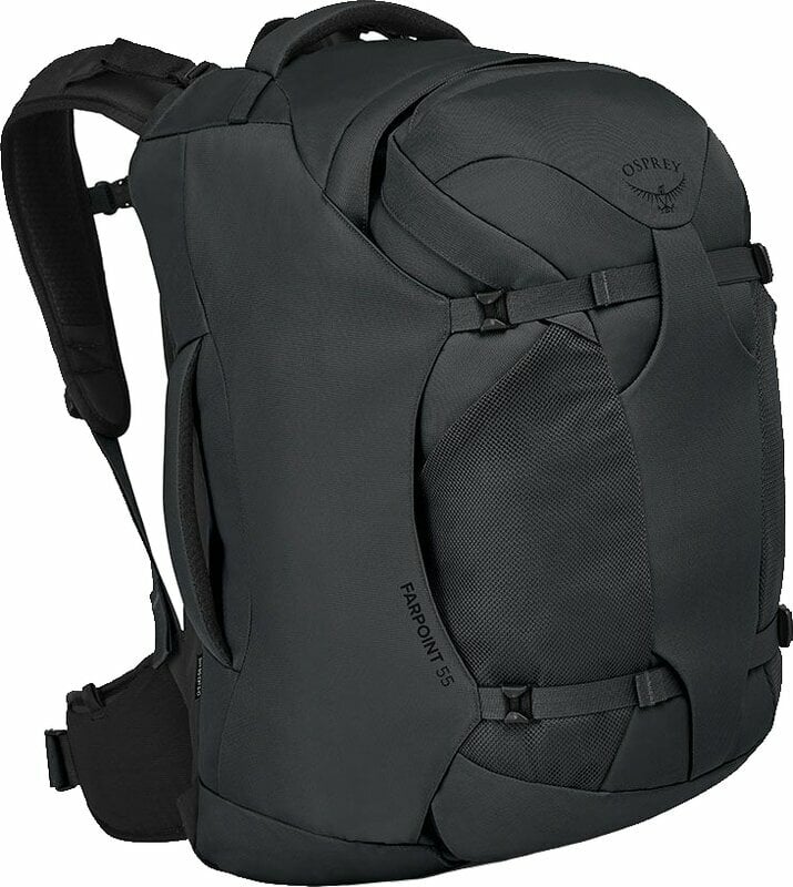 Lifestyle Backpack / Bag Osprey Farpoint 55 Tunnel Vision Grey 55 L Backpack