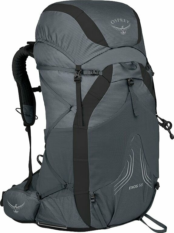 Outdoorový batoh Osprey Exos 58 Tungsten Grey L/XL Outdoorový batoh