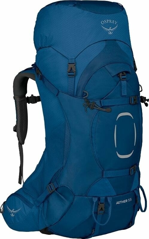 Outdoor Backpack Osprey Aether 55 Deep Water Blue L/XL Outdoor Backpack