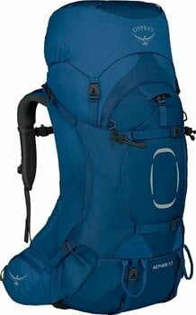 Outdoor Backpack Osprey Aether 55 Deep Water Blue L/XL Outdoor Backpack - 1