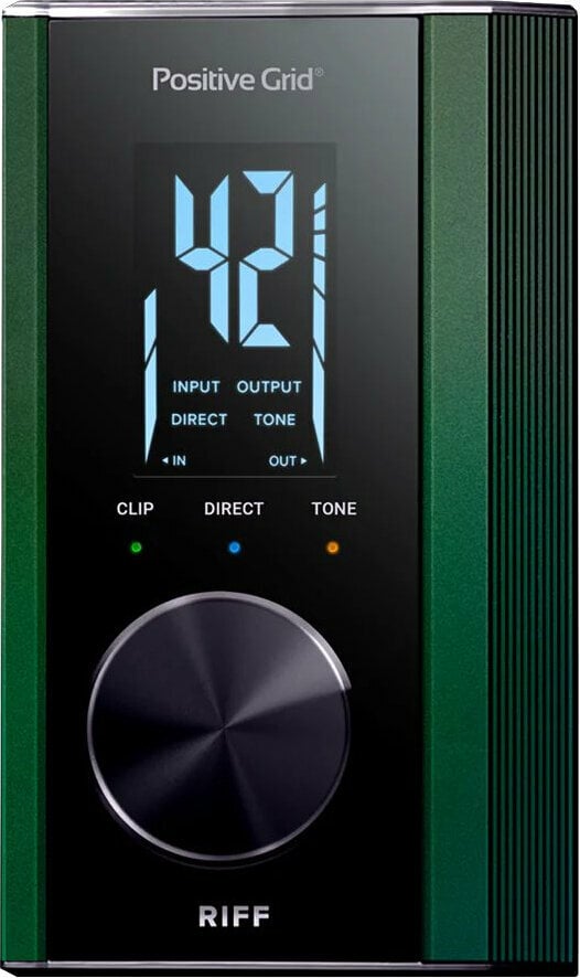 USB-audio-interface - geluidskaart Positive Grid RIFF Green