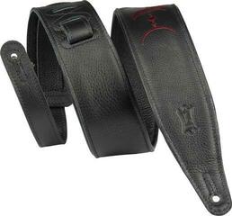 Curea de chitară Levy's Moon Phases Black/Burgundy Curea de chitară