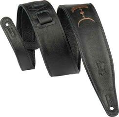 Curea de chitară Levy's Moon Phases Black/Brown Curea de chitară