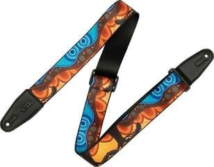 Textile guitar strap Levy's Down Under Landscape Textile guitar strap
