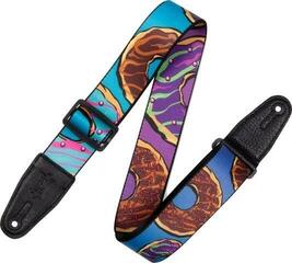 Textile guitar strap Levy's Tasty Grooves Donuts Textile guitar strap