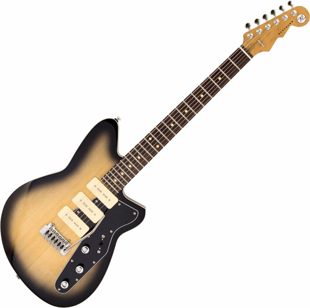 Guitarra elétrica Reverend Guitars Jetstream 390 W Korina Burst