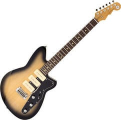 Sähkökitara Reverend Guitars Jetstream 390 W Korina Burst Sähkökitara