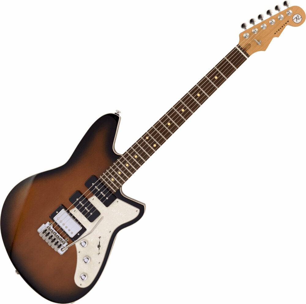 Elektrische gitaar Reverend Guitars Six Gun HPP W Coffee Burst