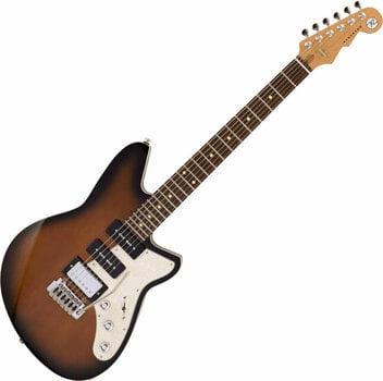 Elektromos gitár Reverend Guitars Six Gun HPP W Coffee Burst - 1