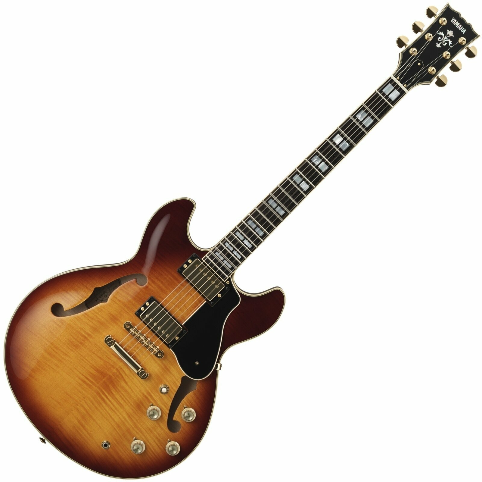 Semi-akoestische gitaar Yamaha SA 2200 VS WC Violin Sunburst