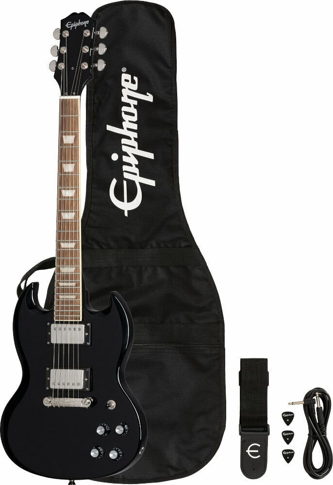 Električna kitara Epiphone Power Players SG Dark Matter Ebony