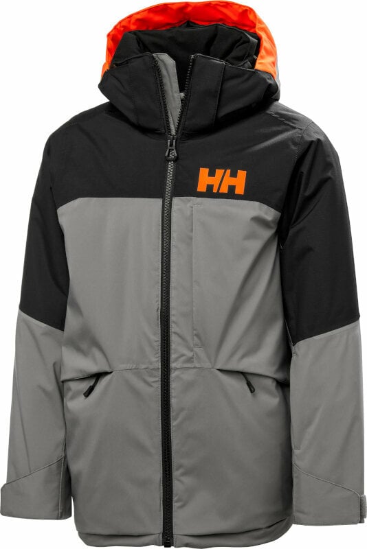 Smučarska jakna Helly Hansen Juniors Summit Ski Jacket Concrete 140/10