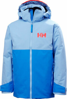 Skijakke Helly Hansen Juniors Traverse Ski Jacket Ultra Blue 128/8 - 1