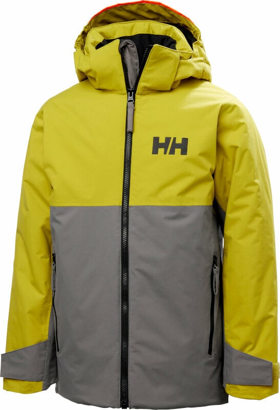 Helly Hansen Juniors Traverse Ski Jacket Concrete 152/12