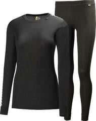 Base Layer Helly Hansen Women's HH Comfort Lightweight Set Black