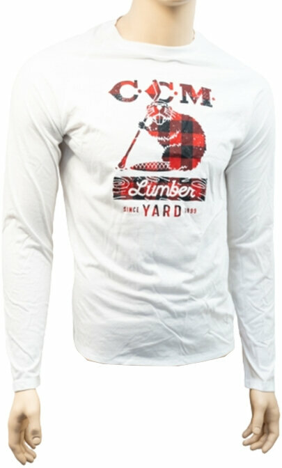 Camiseta de hockey y polo CCM Holiday Mascott Lumber SR Camiseta de hockey y polo