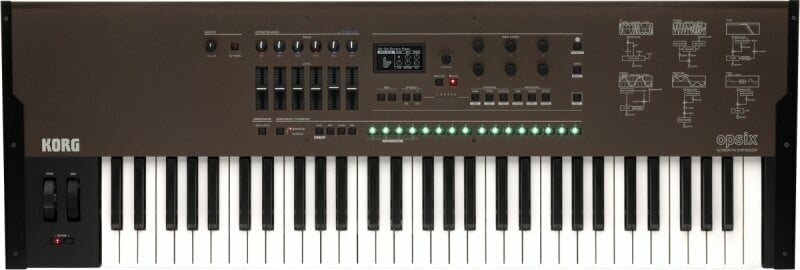 Synthesizer Korg Opsix SE Brown