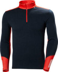 Чорапи / Бельо Helly Hansen Lifa Merino Midweight 1/2 Zip Navy