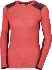 Termo spodnje perilo Helly Hansen Women's LIFA Merino Midweight Crew Poppy Red S Termo spodnje perilo