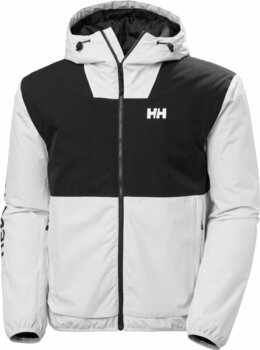 Outdoor Jacket Helly Hansen Men's Ervik Ins Rain Jacket Nimbus Cloud L Outdoor Jacket - 1