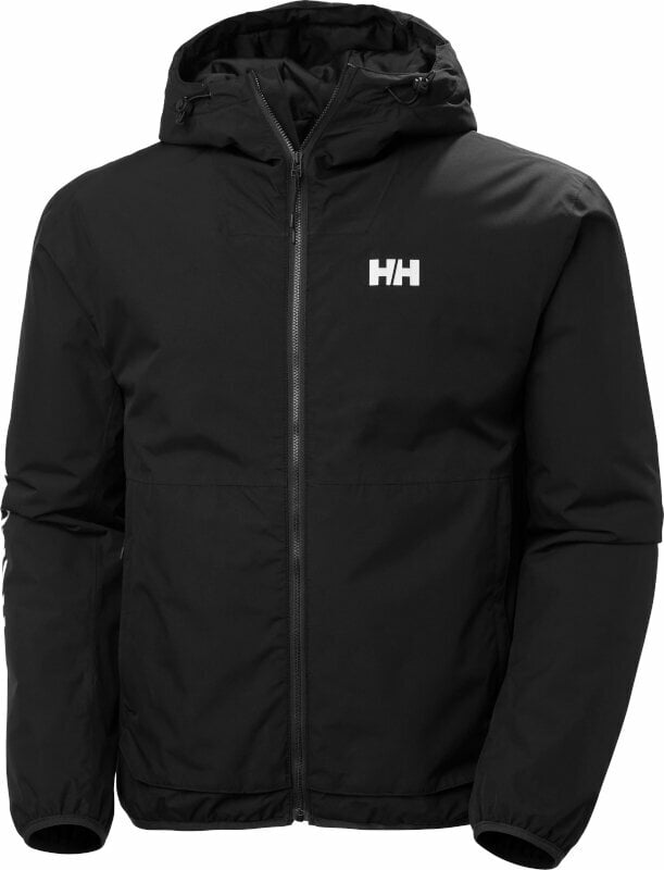 Outdoor Jacke Helly Hansen Men's Ervik Ins Rain Jacket Black XL Outdoor Jacke