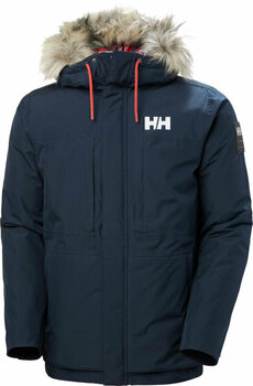 Outdoor Jacket Helly Hansen Men's Coastal 3.0 Parka Navy XL Outdoor Jacket - 1