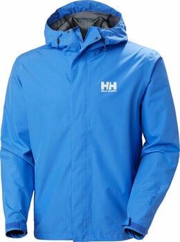 Outdoor Jacket Helly Hansen Men's Seven J Rain Jacket Ultra Blue XL Outdoor Jacket - 1