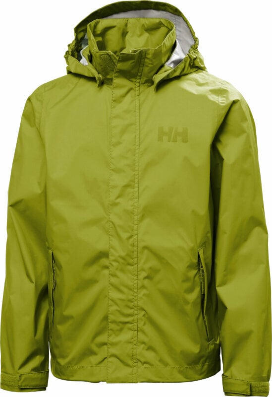 Outdoor Jacket Helly Hansen Men's Loke Shell Hiking Jacket Olive Green L Outdoor Jacket