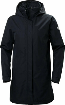 Outdoor Jacke Helly Hansen Women's Aden Insulated Rain Coat Navy S Outdoor Jacke - 1