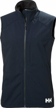 Outdoor Jacket Helly Hansen Women's Paramount Softshell Vest Navy L Outdoor Jacket - 1