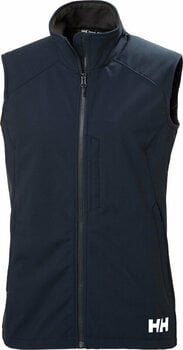 Outdoor Jacket Helly Hansen Women's Paramount Softshell Vest Navy M Outdoor Jacket - 1