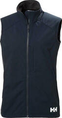 Outdorová bunda Helly Hansen Women's Paramount Softshell Vest Navy