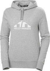 Outdoorová mikina Helly Hansen Women's Nord Graphic Pullover Grey Melange